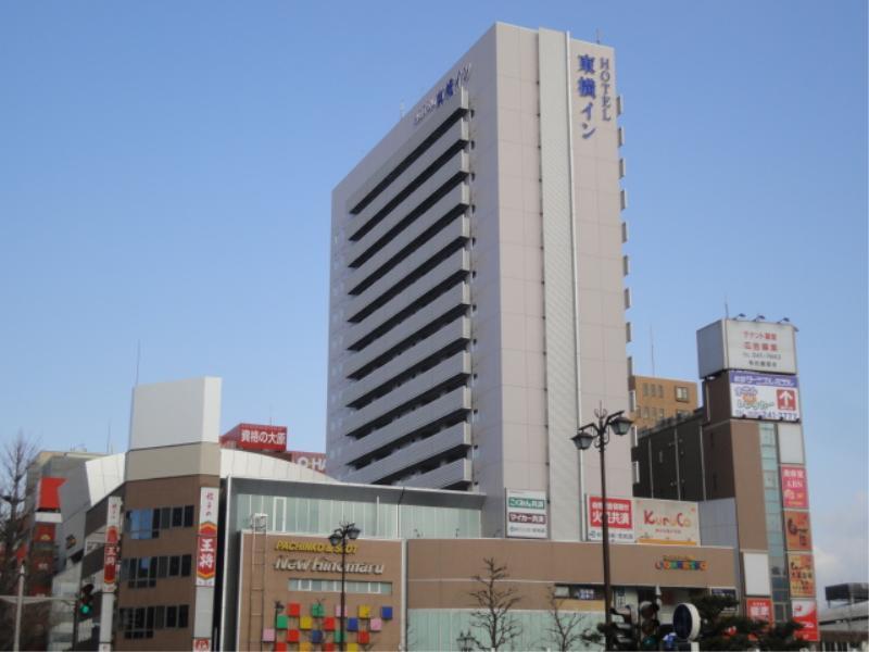 Toyoko Inn Niigata Ekimae Buitenkant foto